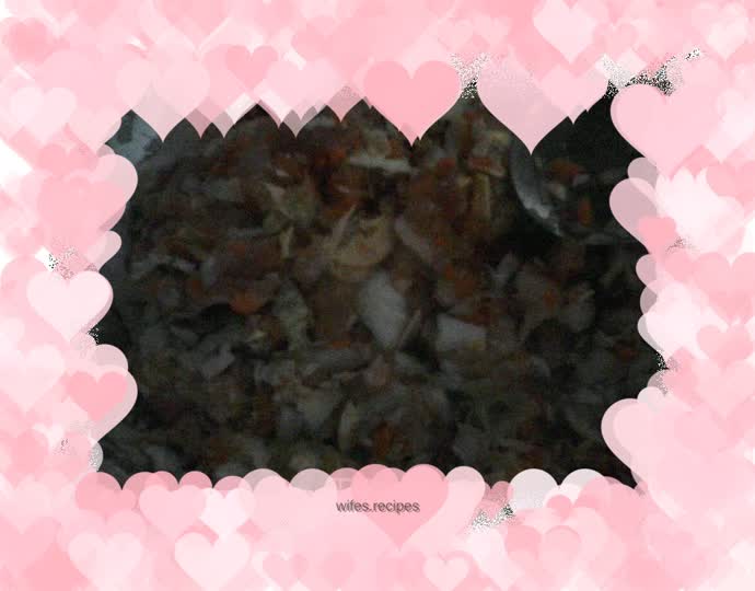 Delicious meat filling