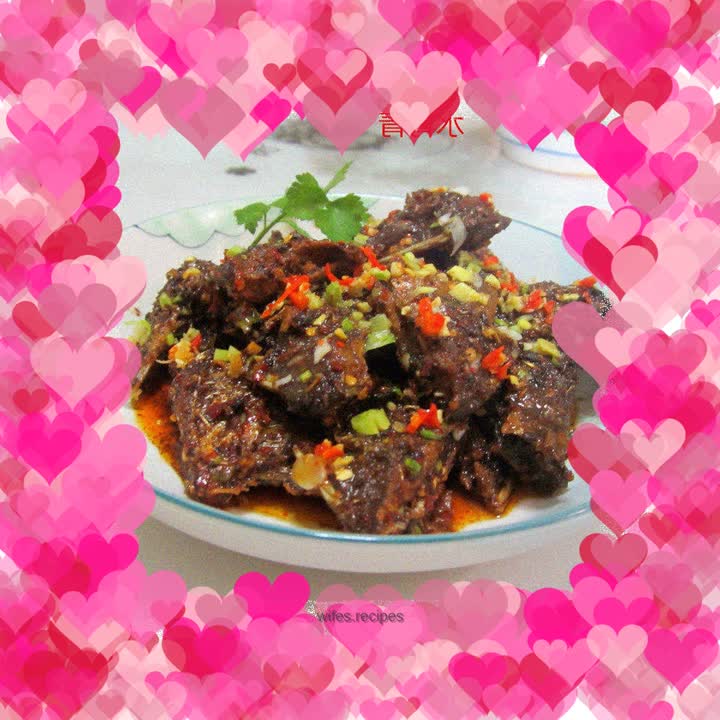 Fish with black bean and garlic