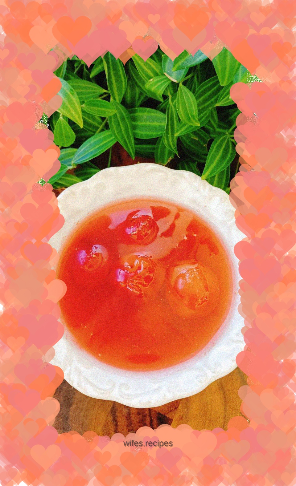 Sugar-watered Begonia—nature’s autumn gift