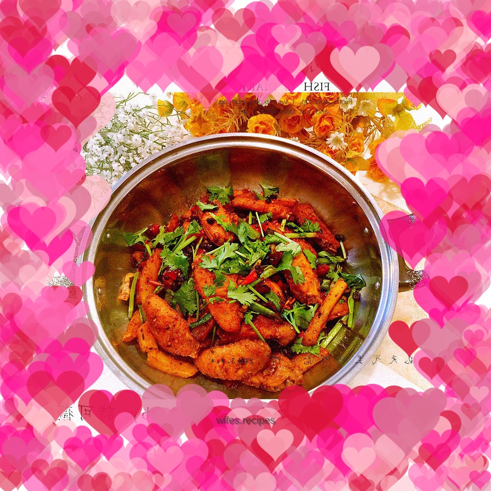 Dry pot chicken wings