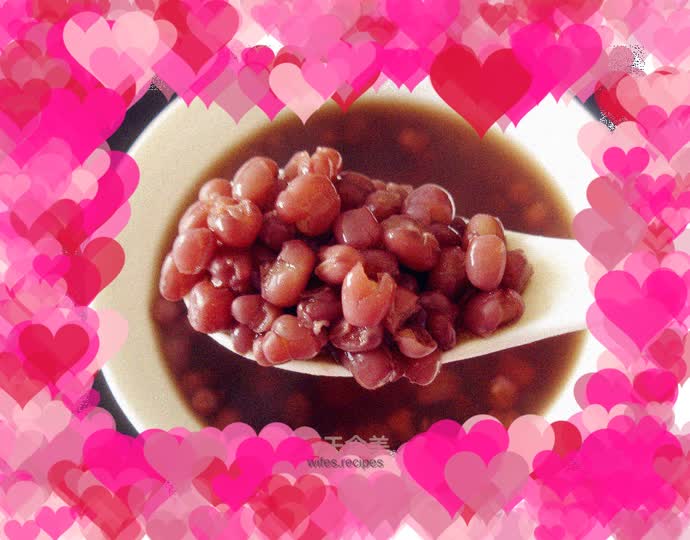 Bread machine red bean soup