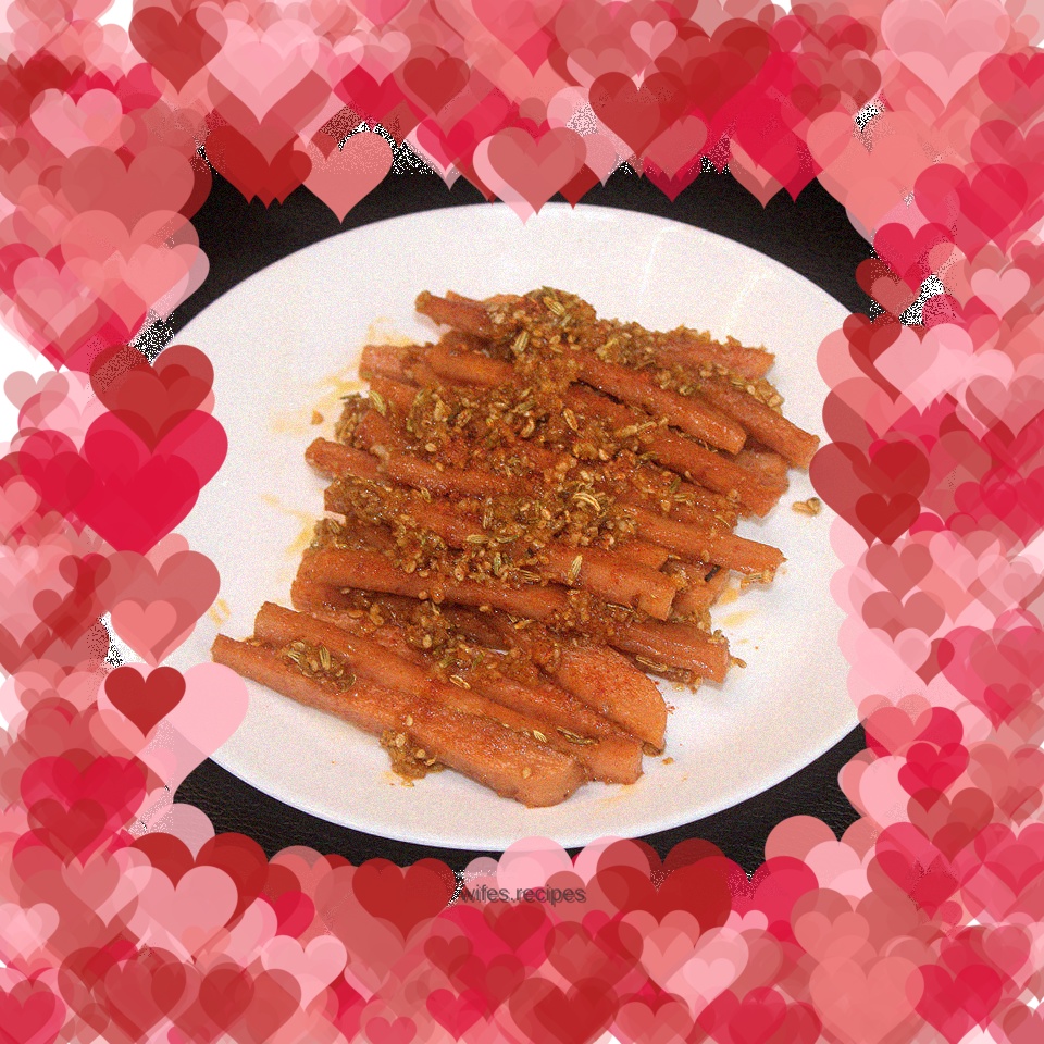 Luncheon meat spicy strips