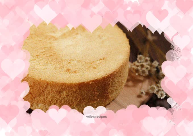 How to make cake (make chiffon cake in oven)