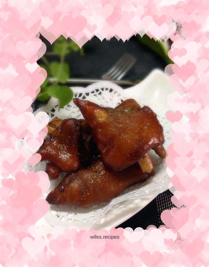 Grilled Cumin Pork Trotters