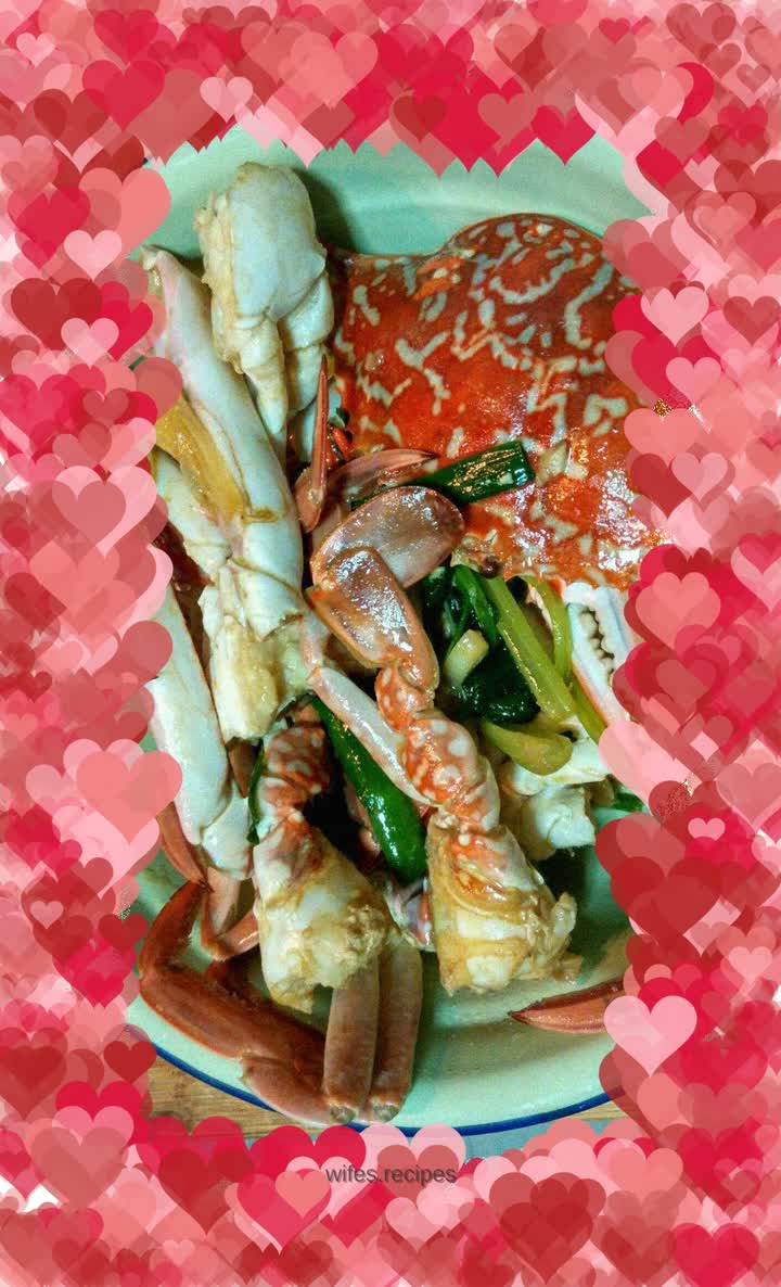 Home-style fried crab