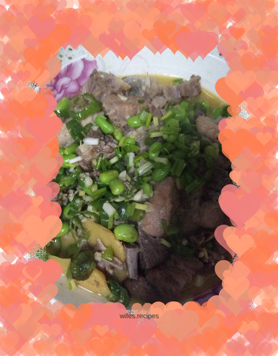 Green pepper spareribs