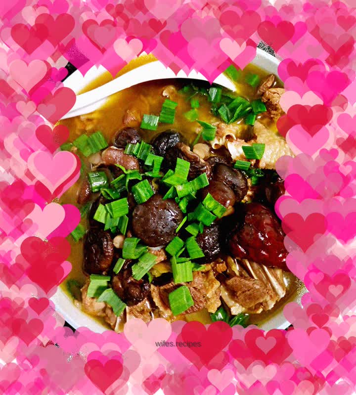 Stewed Goose with Mushrooms