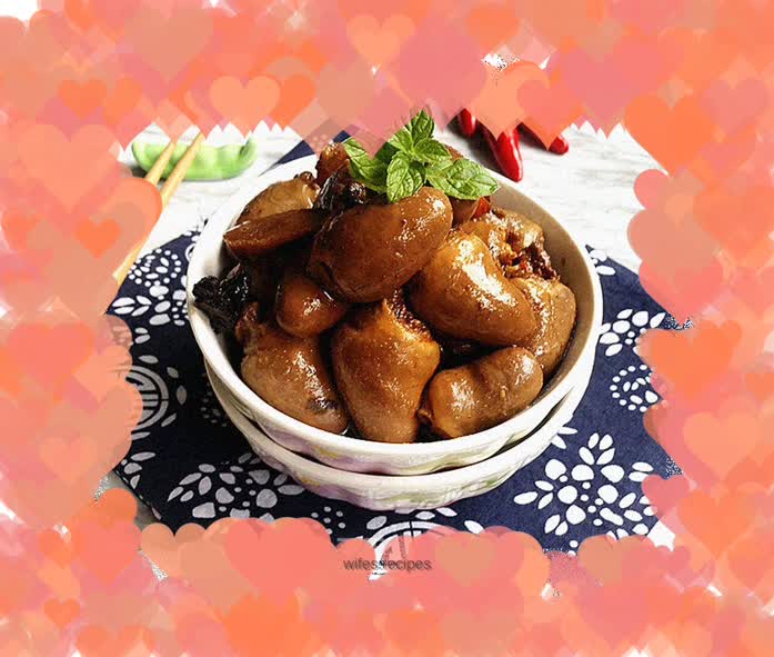 Braised Spicy Duck Heart