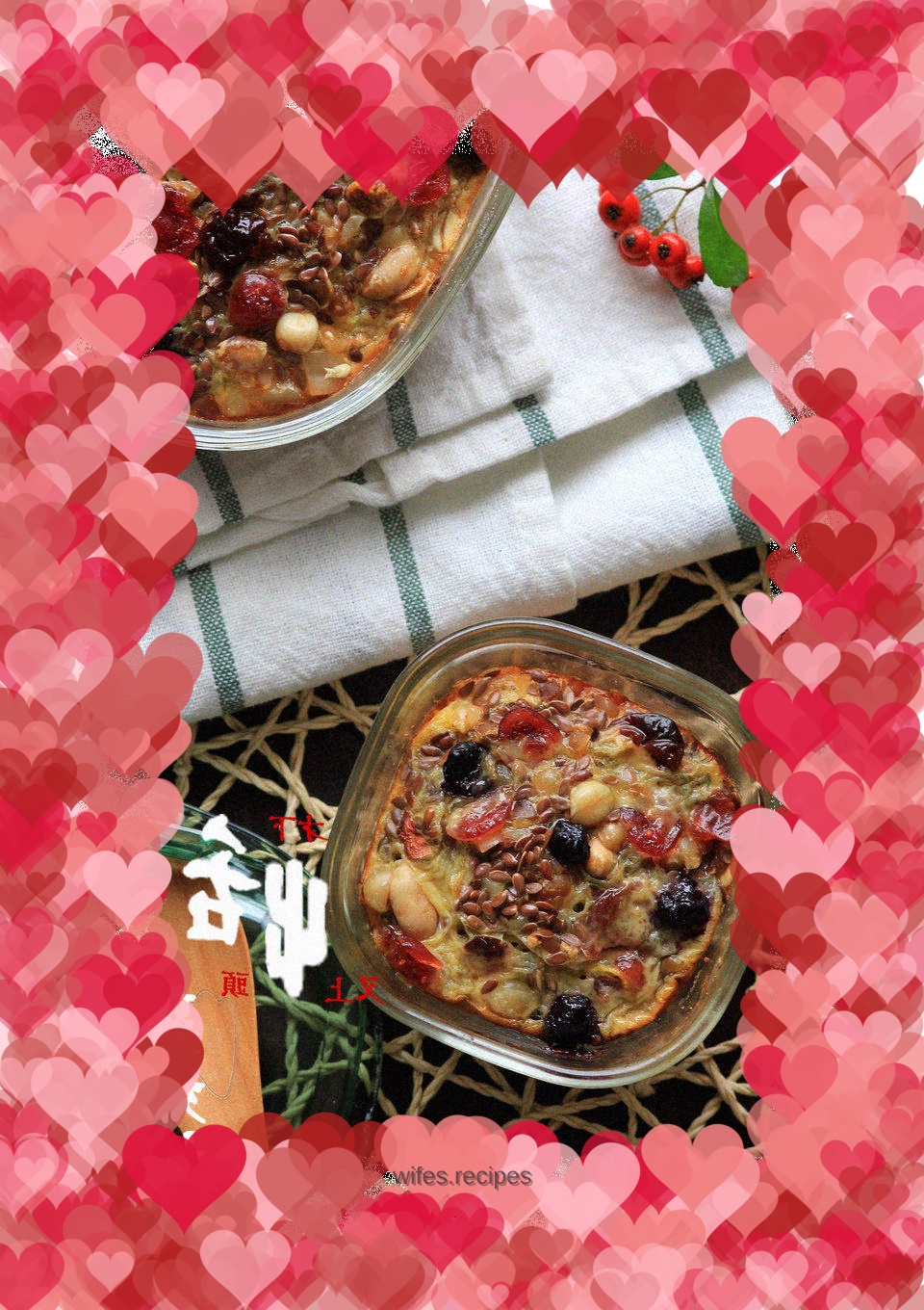Baked Oats with Dried Fruits and Nuts