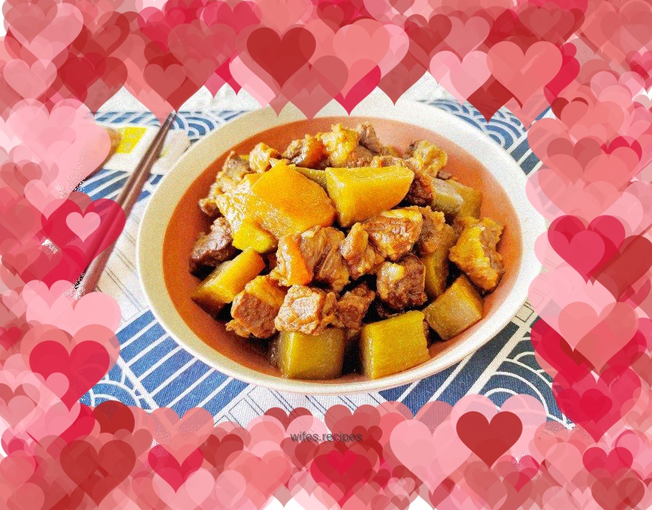 Beef Brisket Stewed with Radish