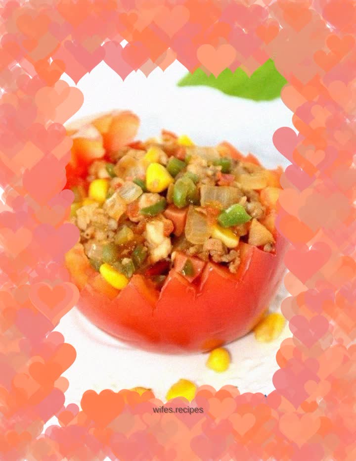 Creative recipes for babies---Colorful Tomato Cup