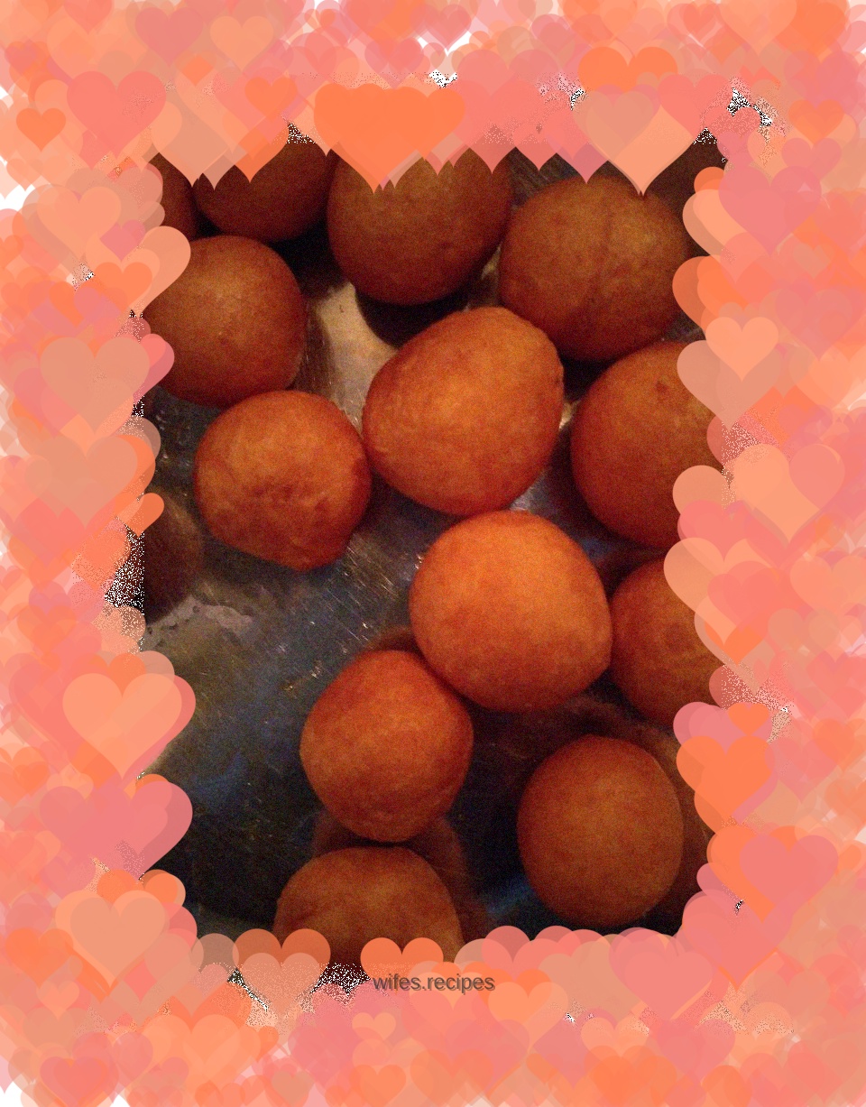 Fried potato balls