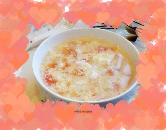 Tomato, Seafood, Mushroom and Egg Drop Soup