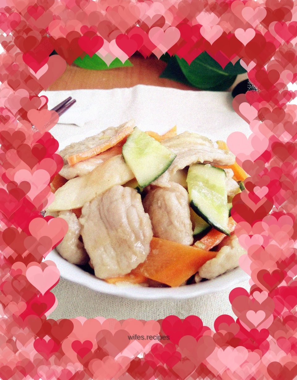 Stir-fried tenderloin