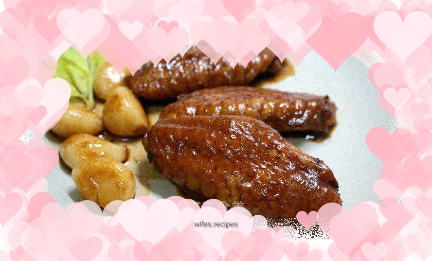 Brown sugar chicken wings