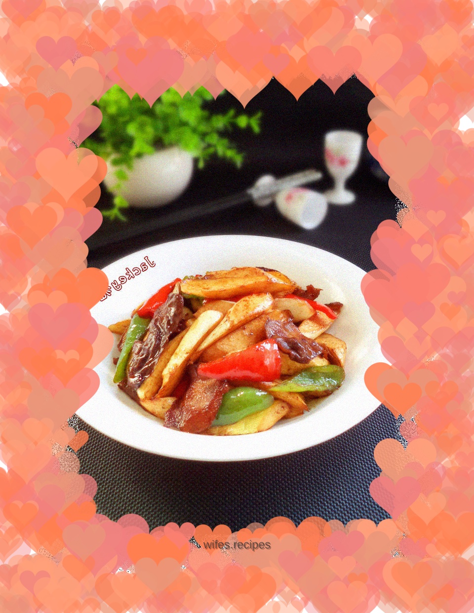 Wild rice belly slices