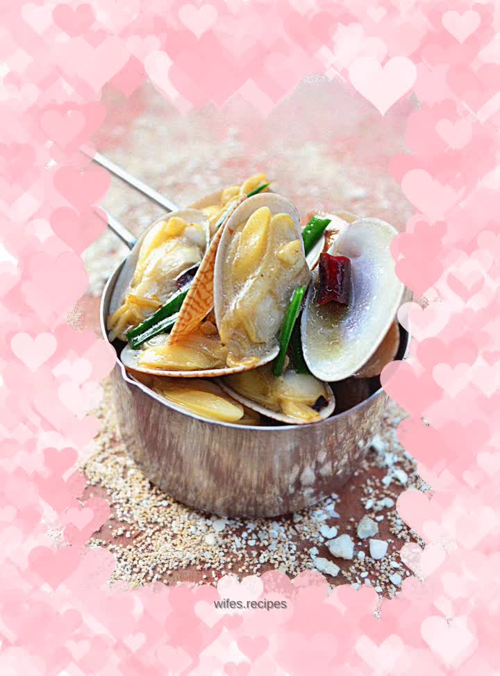 【Stir-fried clams】