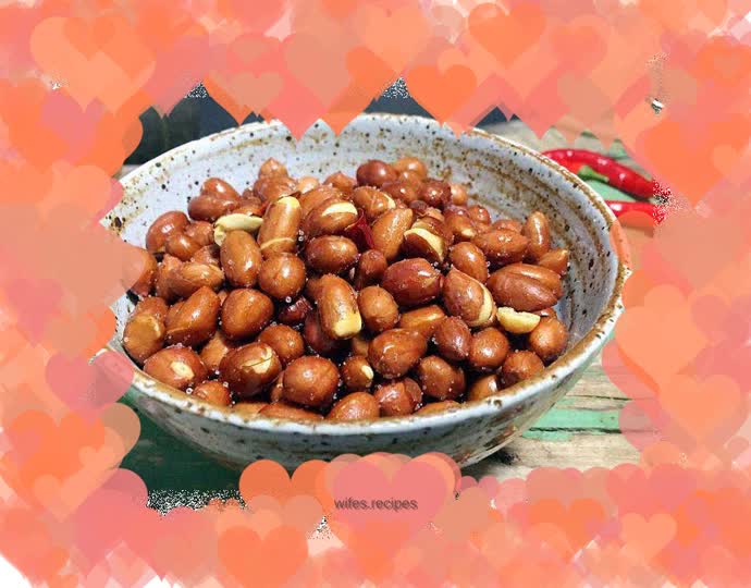 Fried peanuts - air fryer version