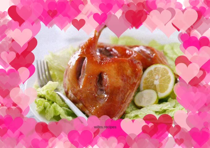 Secret roast duck leg