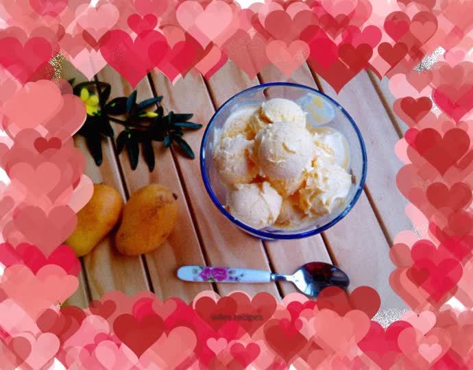 Mango ice cream