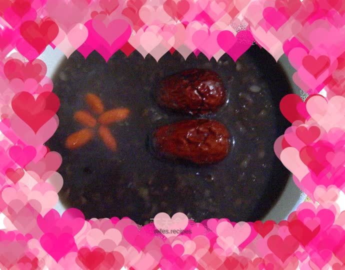 Wolfberry and jujube porridge