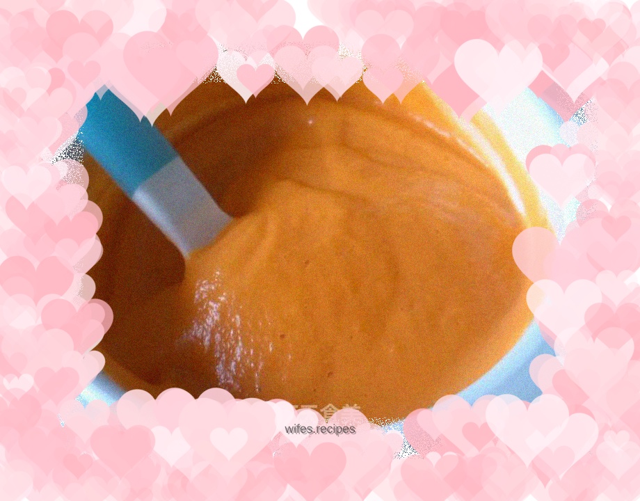 Carrot milk puree