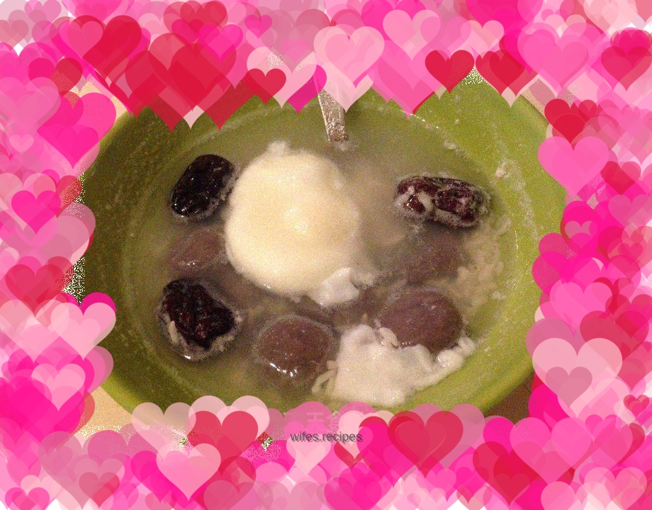 Fermented glutinous rice dumplings with eggs