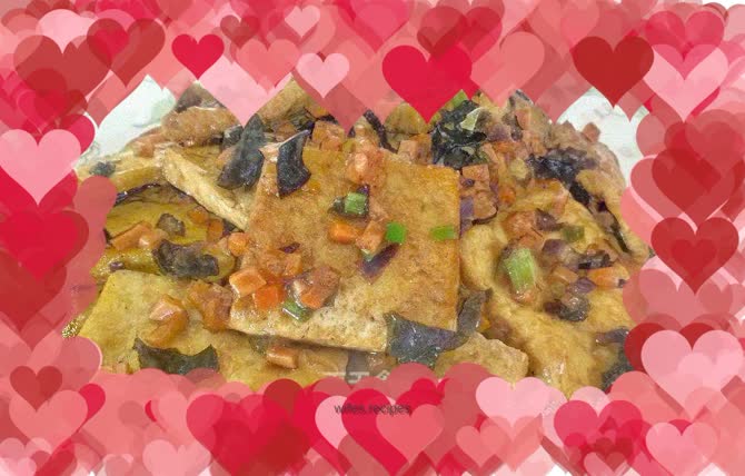 Delicious tofu - roasted tofu