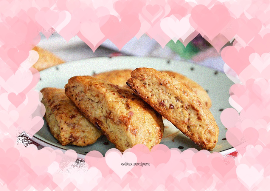 French Rose Scones