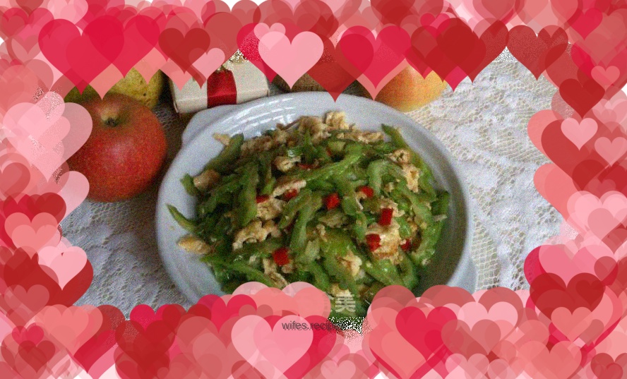 Bitter Melon Scrambled Eggs