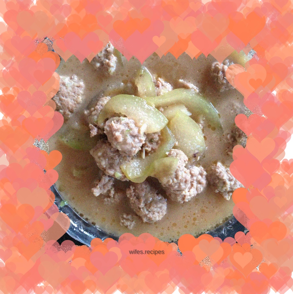 Meatballs and Winter Melon