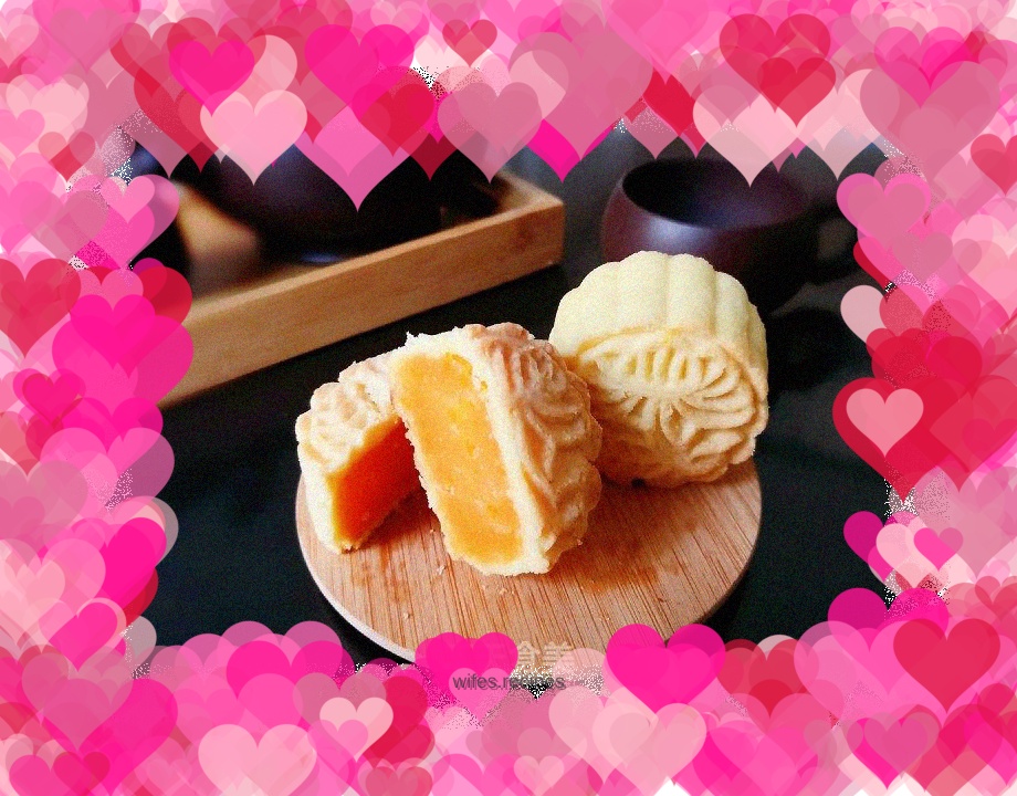 Crispy Golden Sand Custard Mooncake