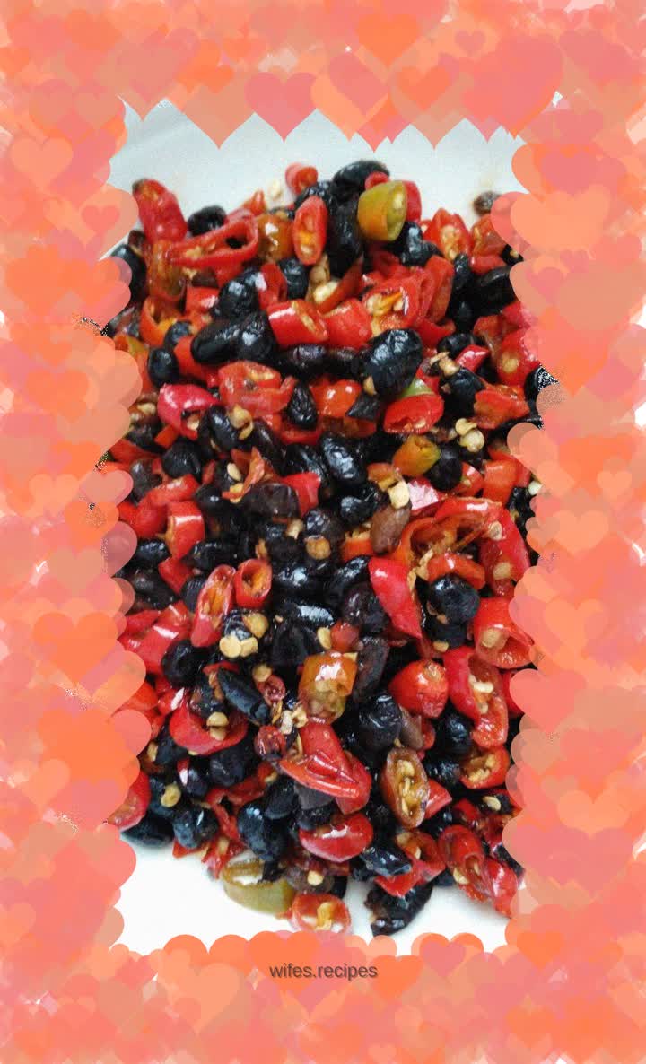 Red pepper bean drum