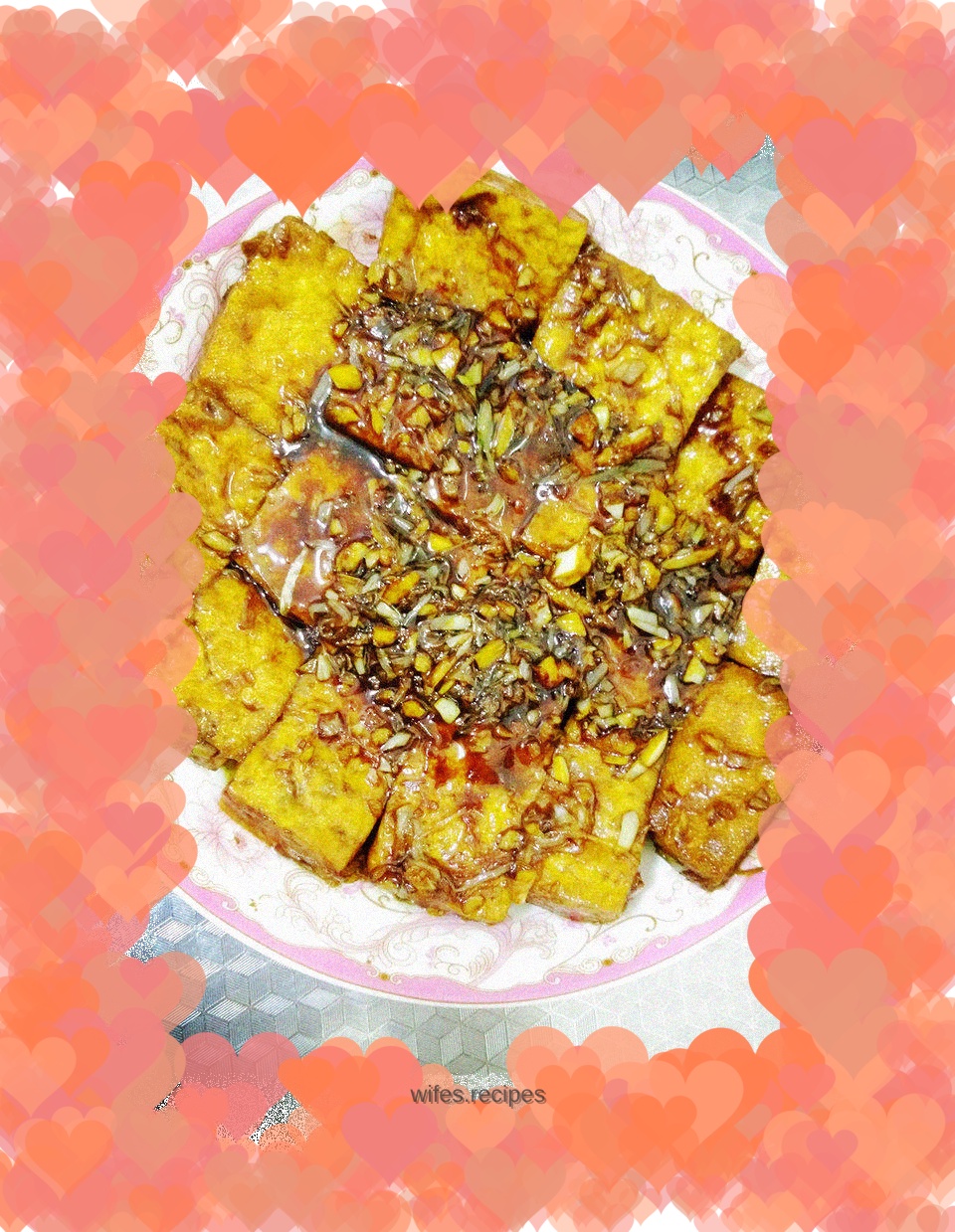 Stewed~fried tofu