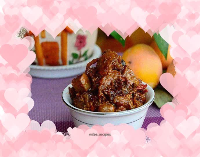 King oyster mushroom and shrimp sauce