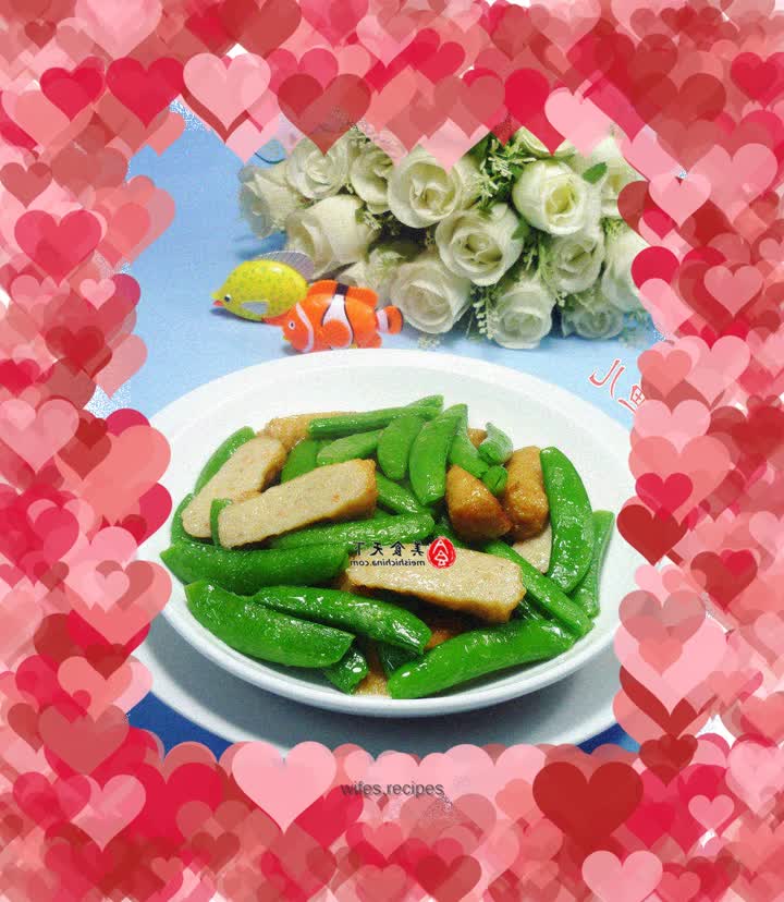 Stir-fried sweet beans, sweet but not spicy