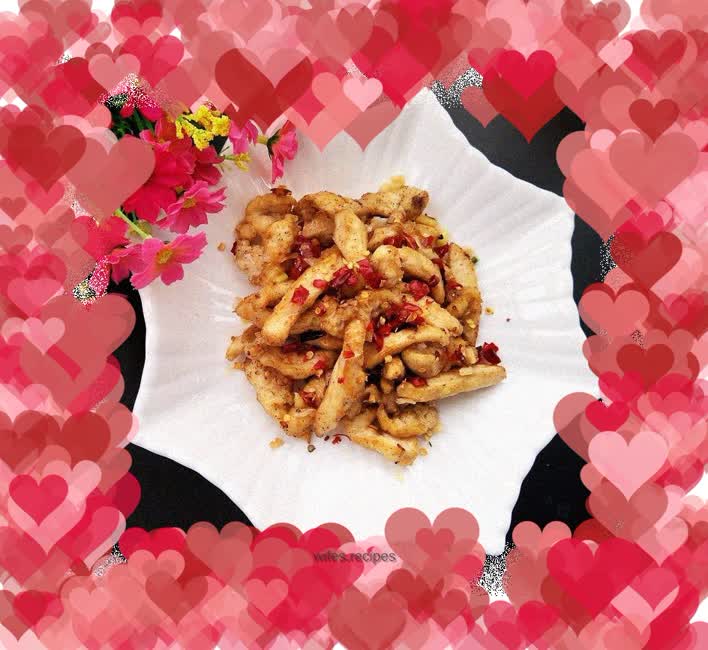 Salt and pepper chicken tenders