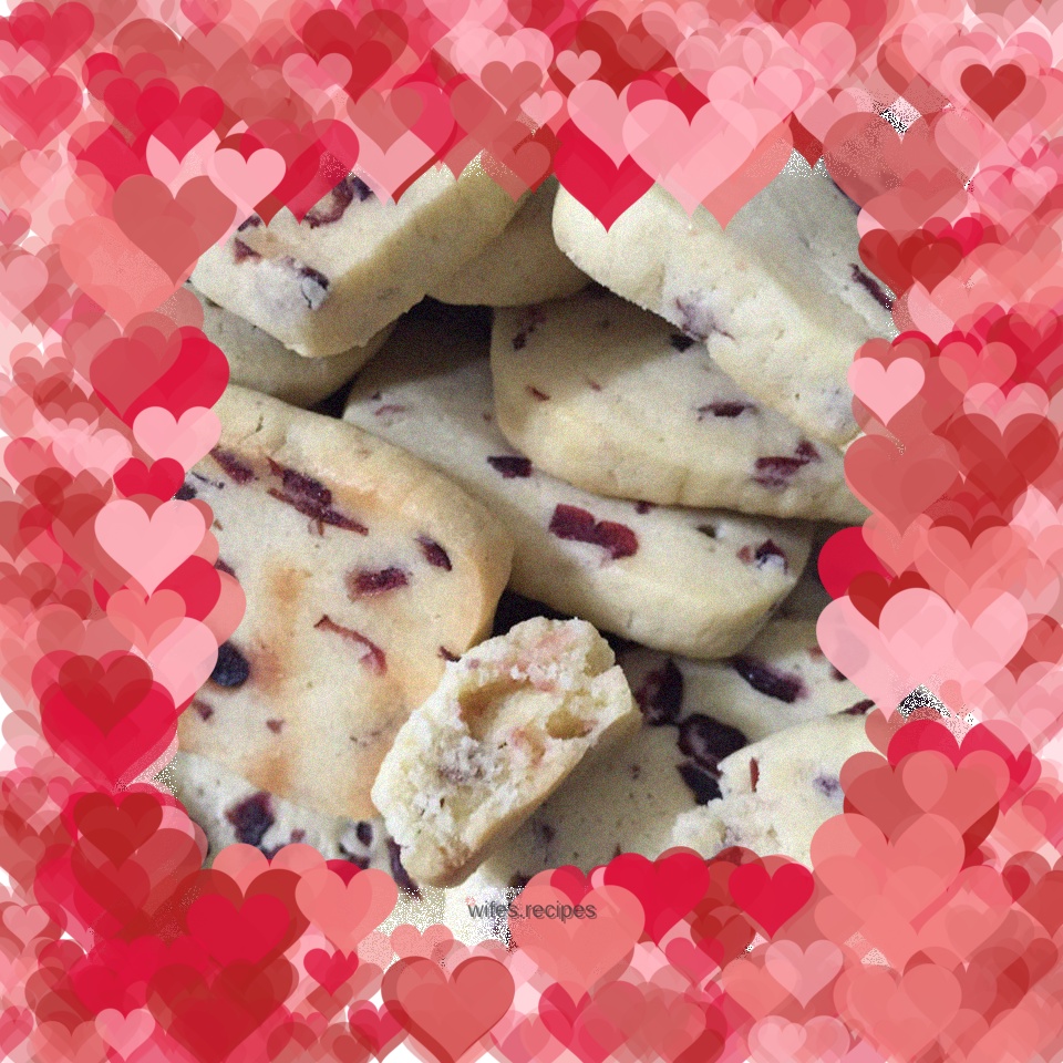 Cranberry Shortbread