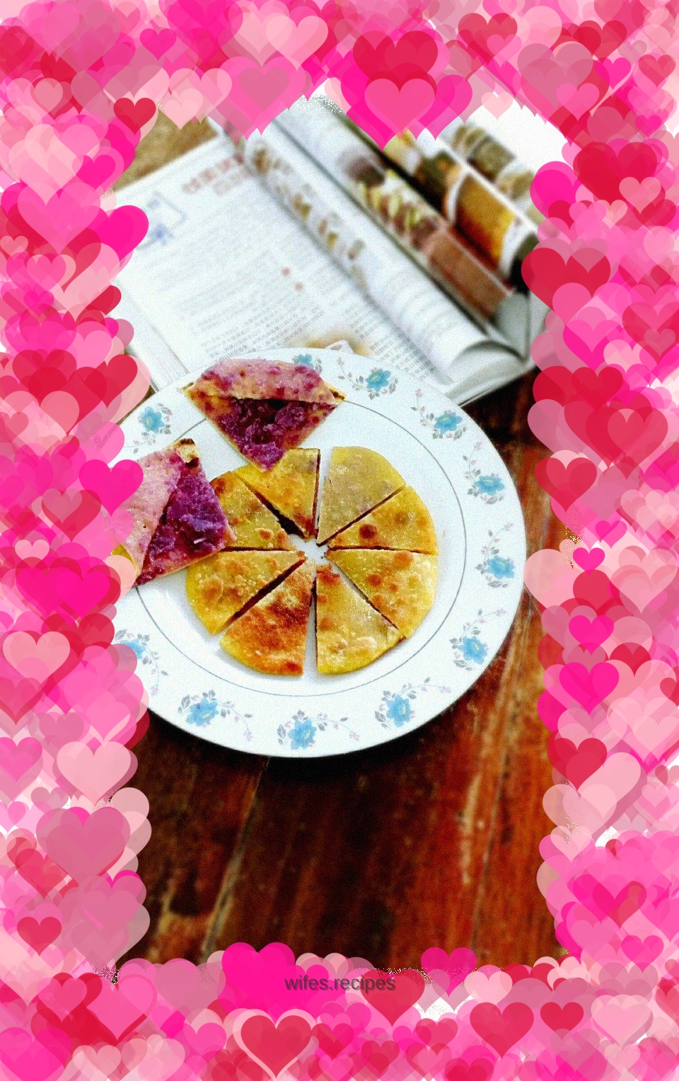 Cornmeal Purple Potato Pancakes