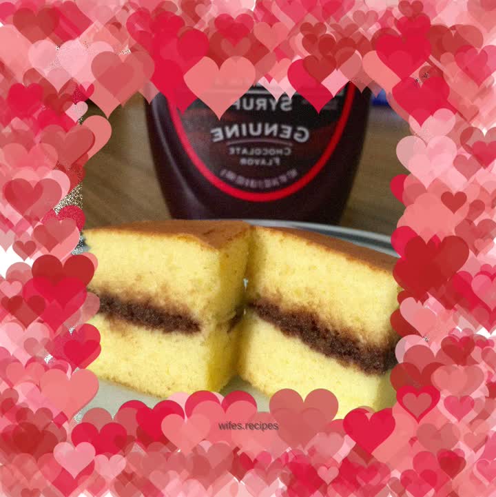 Chocolate Sauce Layer Cake