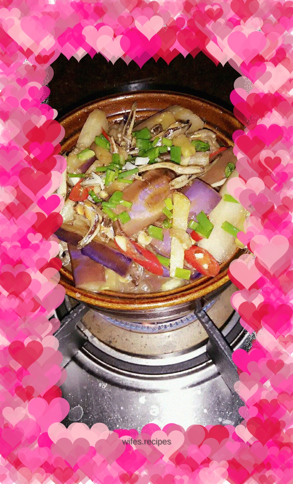 Fish and eggplant stew