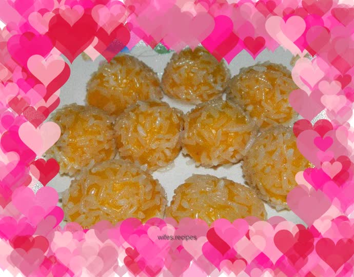 Golden Pearl Glutinous Rice Balls