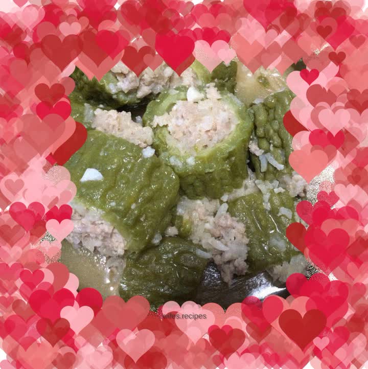 Stuffed bitter melon