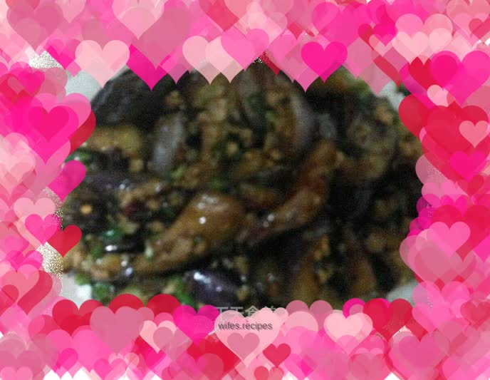 Eggplant with minced meat