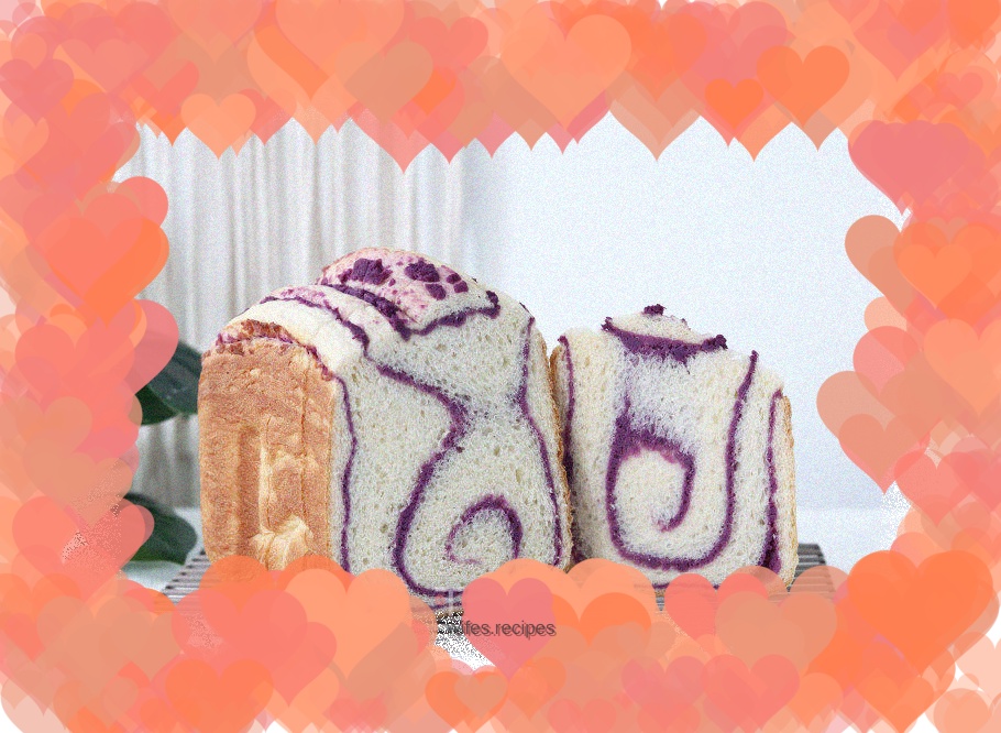 The daily life of Purple Sweet Potato Essence, the purple sweet potato toast that you fall in love with once you eat it