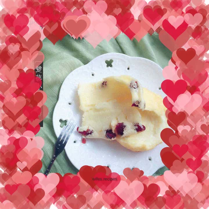 Double Berry Petit Four Cake