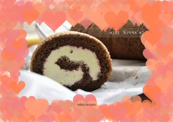 【Cocoa Cream Cake Roll】