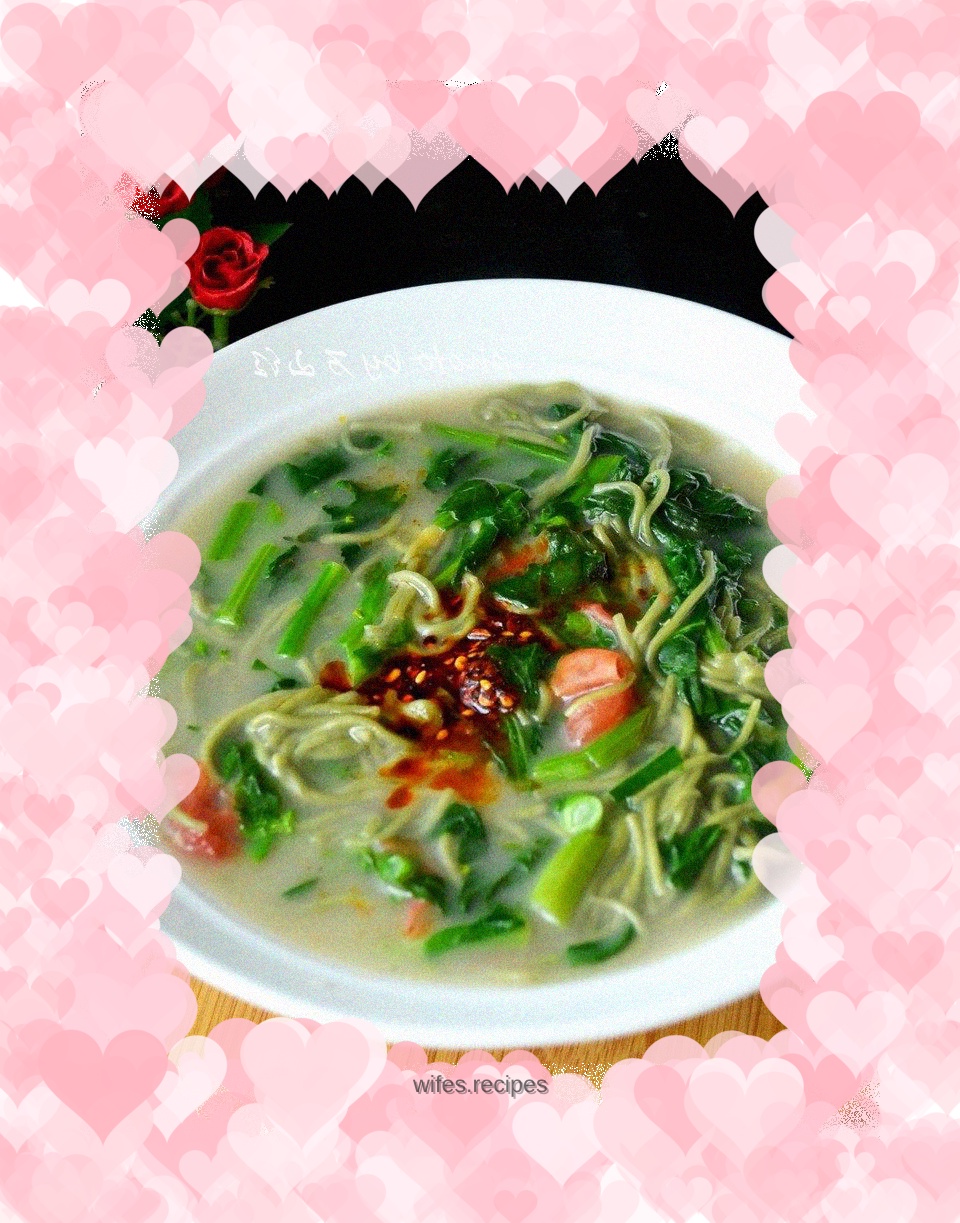[Henan] Liver-nourishing wormwood noodles