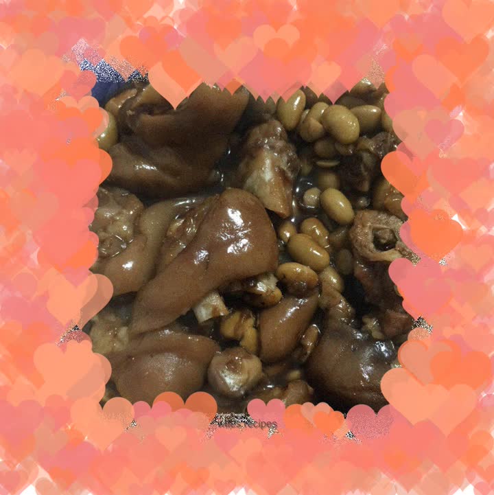 Soybean Stewed Pork Trotters