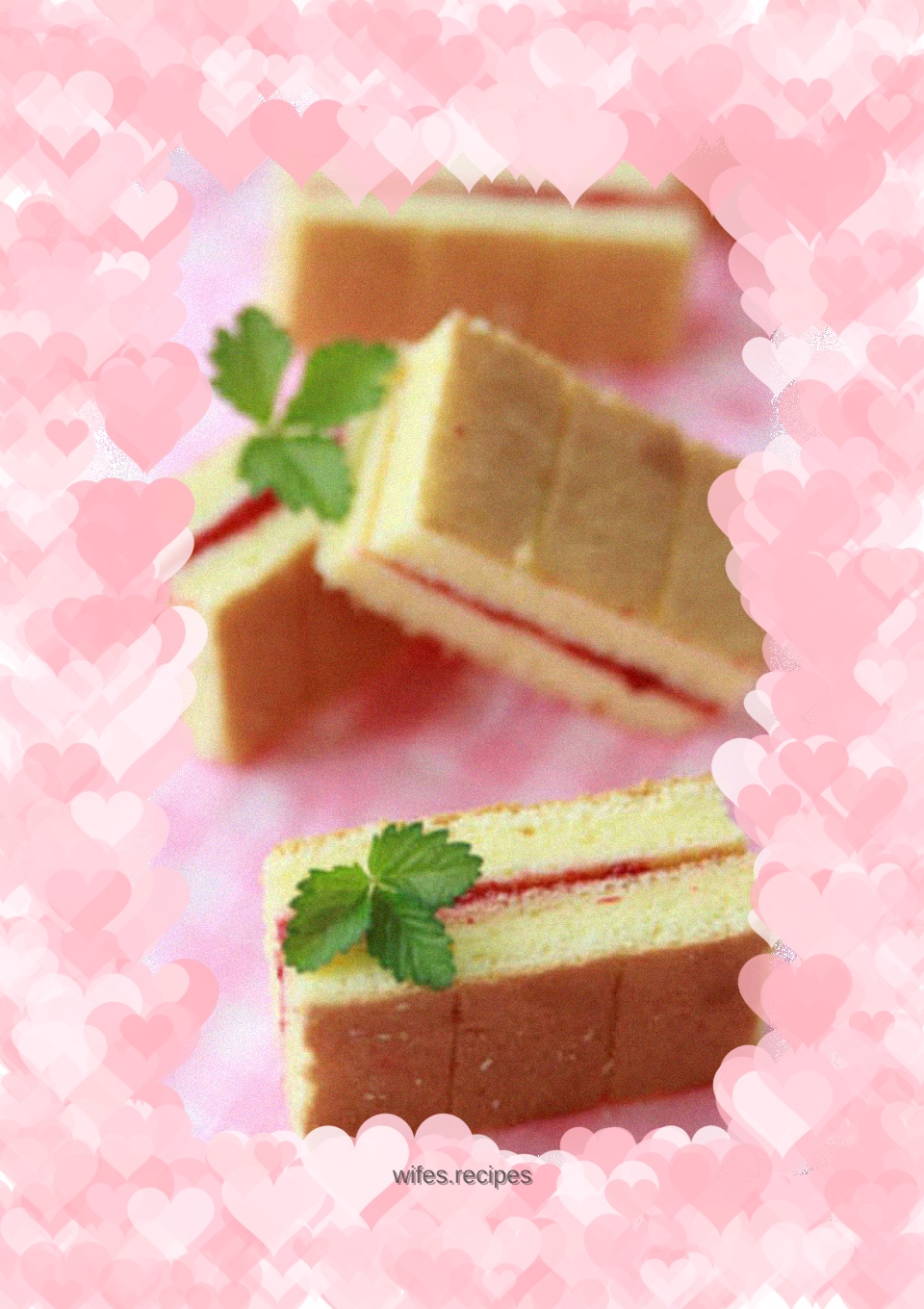 Cotton cake - dense, soft cake with jam, you deserve it!